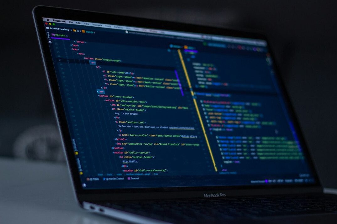 programmer coding insurance app