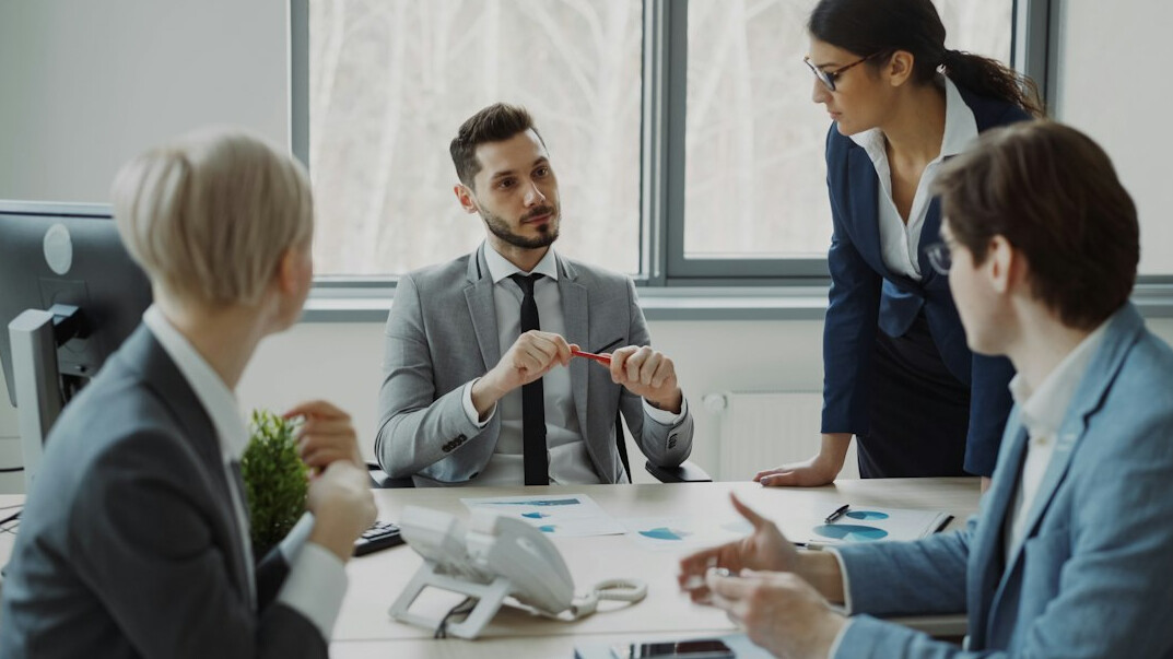 business meeting discussion